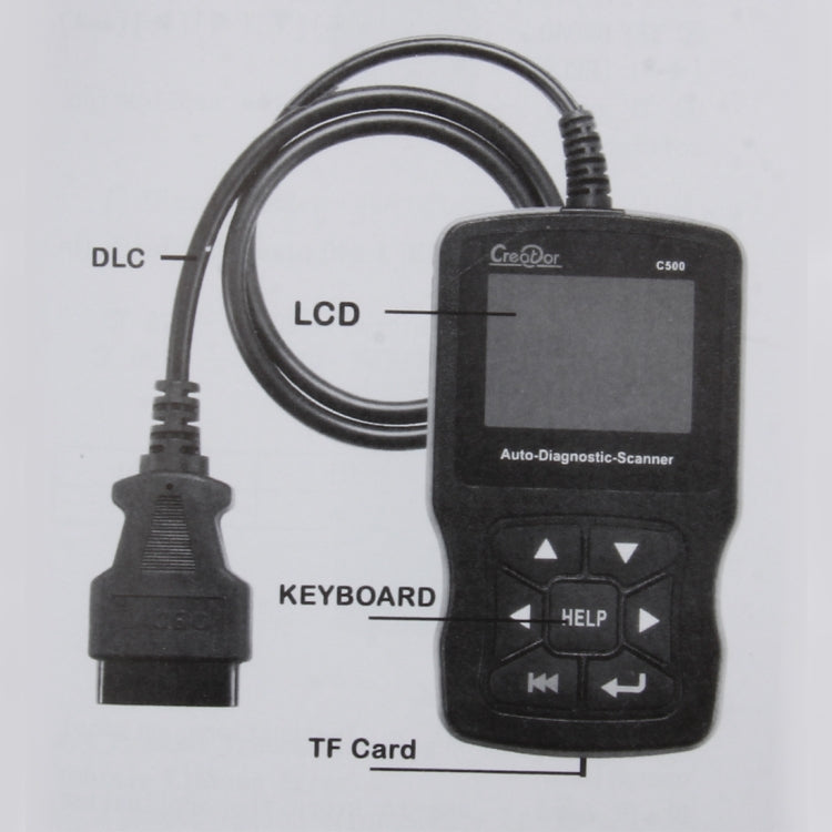 C500 Code Scanner 320*240 Pixel Display Car Scanner Fault Code Reader Scanner Update Online Automotive Diagnostic Tool, Support SD card, C500 C500 Code Scanner 320*240 Pixel Display Car Scanner Fault Code Reader Scanner Update Online Automotive Diagnostic Tool, Support SD card, C500